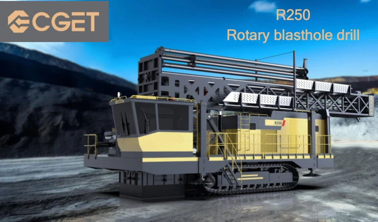 CGET R250 Rotary Blasting hole drill 