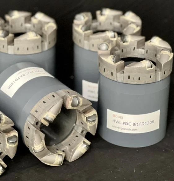 PDC coring bit HQ HWL CGEGTECH